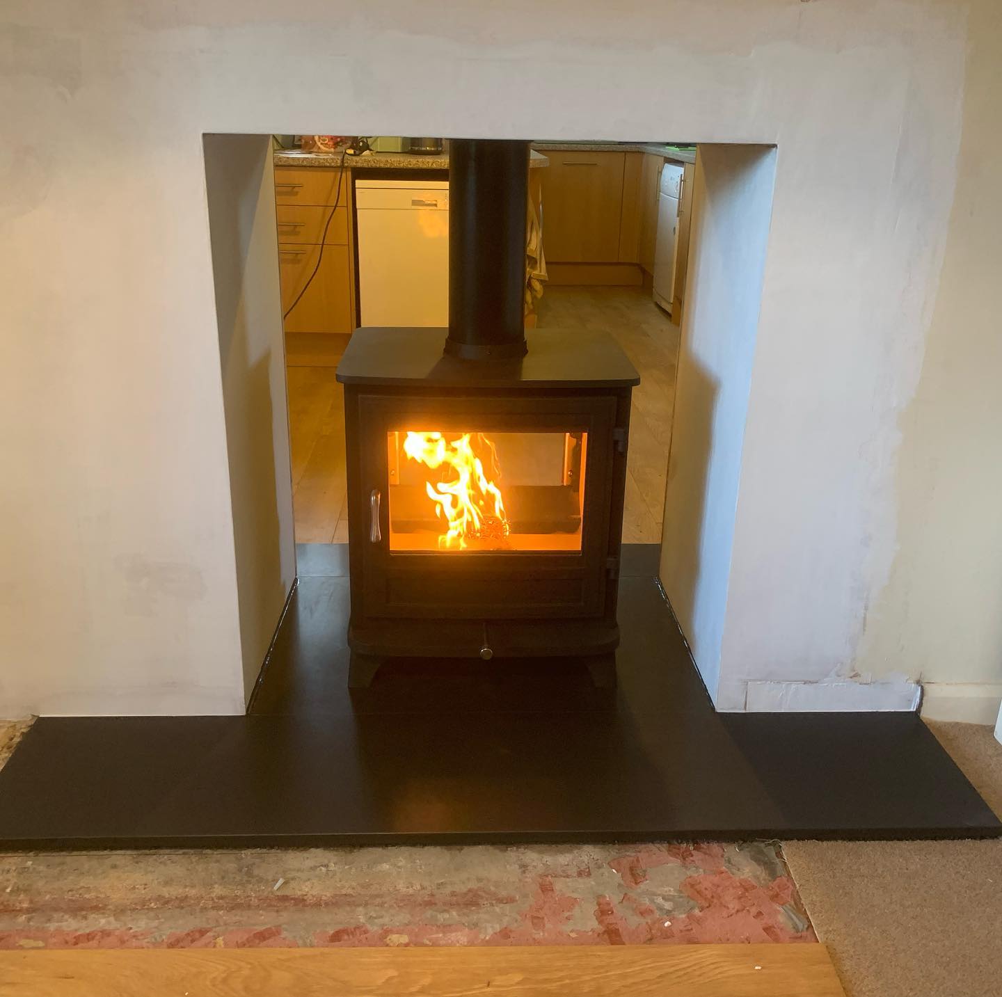 Stove Installation Image